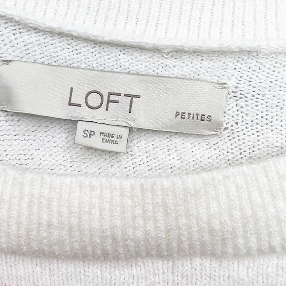LOFT Petites Striped Sweater Womens Small Petite - Picture 3 of 6